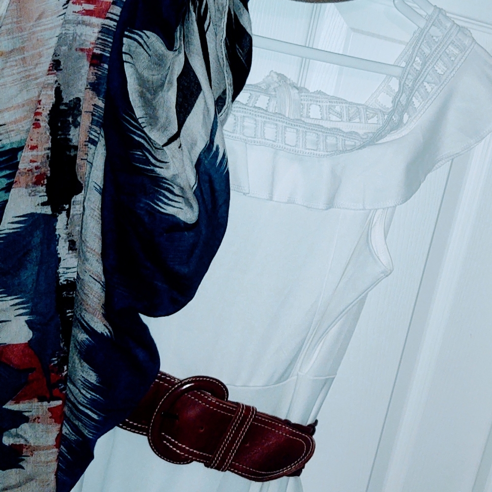 Off shoulder White Summer Maxi